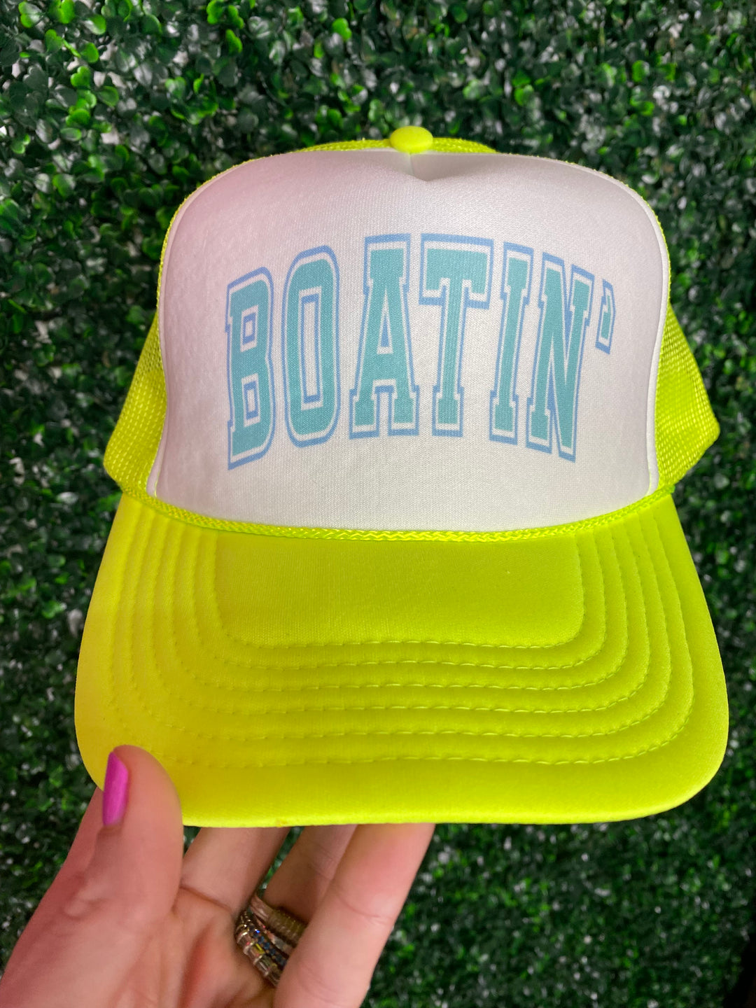 Boatin Trucker Hat