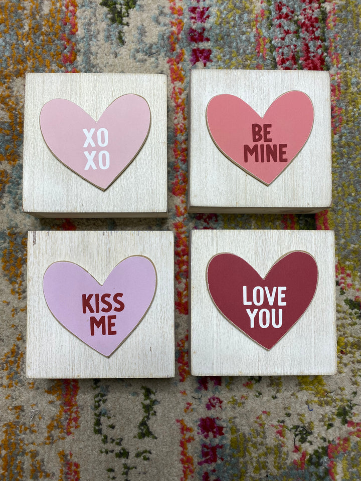 Candy Heart Blocks