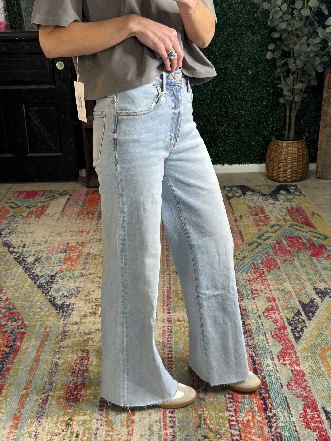 Fiona {Seaside} Wide Leg Jean