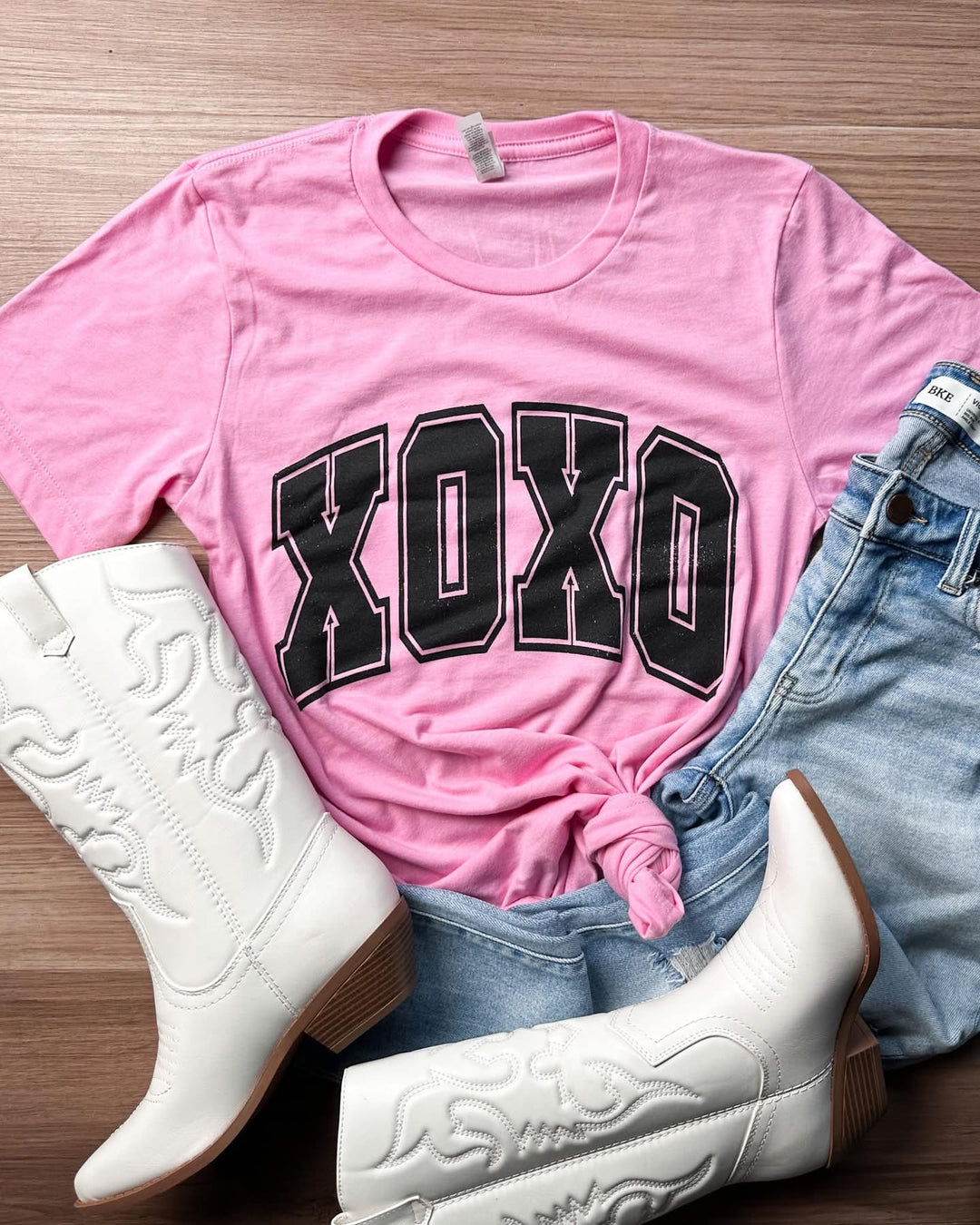 XOXO Pink Tee